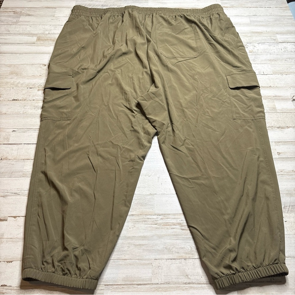 Old Navy StretchTech Green Cargo High Waist Joggers Size 4X - Picture 8 of 13